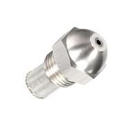 METALLIXITY Misting Nozzle (2mm/0.08") 1Pcs, Stainless Steel 1/4" BSPT Atomizing Misting Sprayer Nozzle - for Garden Watering Outdoor Cooling, Silver