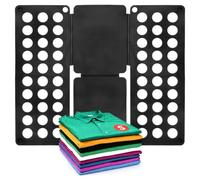METALLIXITY Shirt Folder Board Plastic 10Sheets Colored Size Label Black