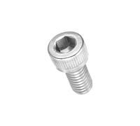 METALLIXITY Socket Head Cap Screw(M6-1x12mm)30Pcs, 304 Stainless Steel Allen Socket Drive Metric - Machine Internal Hex Screw UNC Coarse Thread, Silver Tone