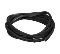 METALLIXITY Solid Rubber Strips (59.06" L x 0.2" W x 0.12" T) 1Pcs, Rubber Neoprene Sheet Rolls - for DIY Gasket Sealing Padding Reduce Vibration Mat, Black
