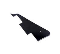 Metallor Guitar Pickguard Scratch Plate 3 Ply Compatible with Les Paul LP Style Electric Guitar Parts Accessories Replacement Black.