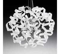 Metallux Beautiful hanging light WHITE, 50 cm diameter