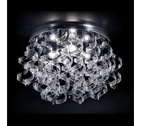 Metallux Crystal ceiling light, Ø 70 cm