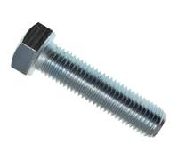 Metalmate High Tensile Set Screw M20 x 80mm Zinc Plated Grade 8.8 (Box 10)