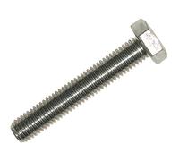 METALMATE® High Tensile Set Screw ZP M10 x 130mm (Box 50)