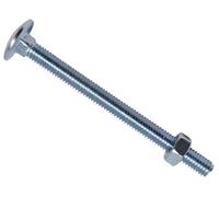 Metalmate® MEMCSX0675 Cup Square Hex Bolt & Nut Zp M6 X 75Mm Box 25