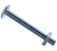 Metalmate® MEMRBN0650 Roofing Bolt & Nut Zp M6 X 50Mm (Box 25)