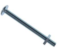 Metalmate Memrbn0670 Roofing Bolt & Nut Zp M6 X 70mm (Box 25) Memrbn0670