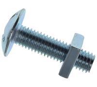 Metalmate® MEMRBN0830 Roofing Bolt & Nut Zp M8 X 30Mm (Box 25)