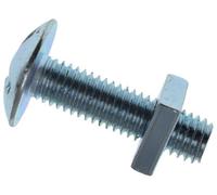 Metalmate Memrbn0830 Roofing Bolt & Nut Zp M8 X 30mm (Box 25) Memrbn0830