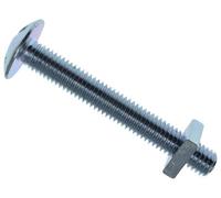 Metalmate Memrbn0860 Roofing Bolt & Nut Zp M8 X 60mm (Box 25) Memrbn0860