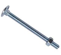 Metalmate Metalmate M6 X 75 Cup Sq Hex Bolts Zp Gr4.8 Bx 25, Durable Design For Professional And Diy Use