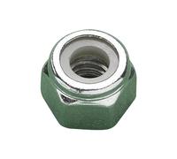 Metalmate Type P Nylon Insert Nuts, Zinc Plated Zinc Plated (M8)