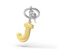 metalmorphose Keyring Letter J Party Alphabet