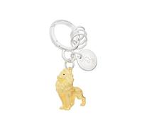METALMORPHOSE - Leo Zodiac Sign Charm Keyring - Leo Astrological Sign - Gift for Men, Women and Children, gold, One Size