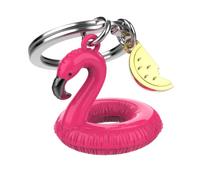 METALMORPHOSE MTM161-01 Flamingo Inflatable Keyring, Pink, One Size