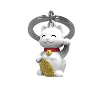 metalmorphose - MTM226-01 Lucky Cat Keyring, Multicolored, One Size