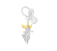 METALMORPHOSE - Virgo Zodiac Sign Charm Keyring - Virgo Astrological Sign - Gift for Men, Women and Children, Silver, One Size