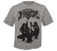 Metalshop Immortal 'Battles in The North' T-Shirt (Medium) Grey