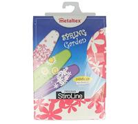 Metaltex 132 x 50 cm Spring Garden Ironing Board Cover, Multi-Colour