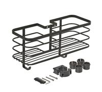 Metaltex 401102000 Origin Lava Shower Rail Storage Basket 29 x 11 x 15 cm | Touch-Therm coating