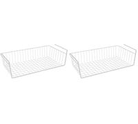Metaltex 'Babatex' Hanging Under Shelf Storage Basket, 30 cm (Pack of 2)