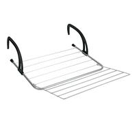 Metaltex Balcony Clothes Dryer Grid Seram 7 M Foldable Epoxy Coated