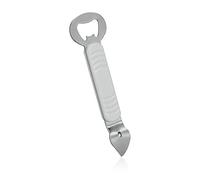 Metaltex Bottle Opener & Can Piercer, Silver
