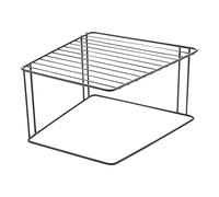 Metaltex BOXE LAVA - Corner 2 Heights. TOUCHTHERM Finish Black