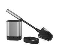 Metaltex Toilet Brush, Stainless Steel Grey, 47 x 12,8 x 7,4 cm