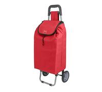 Metaltex Daphne Shopping Trolley with 2 Wheels, Metal, 120 x 60 x 6 cm 120x60x6 cm red