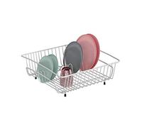 Metaltex Dish Drainer, Metal, White, 39x39x14 cm