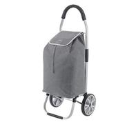 Metaltex Folding Shopping Trolley 45 Litres - Grey