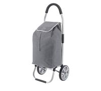 Metaltex Folding Shopping Trolley 45 Litres - Grey Metaltex Grey