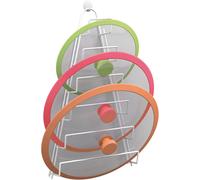 Metaltex Kiwi Saucepan Lid Holder, Silver, 23x7x42cm