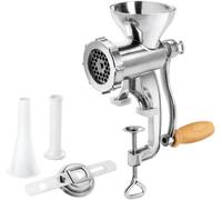 Metaltex Meat Grinder, Aluminium, Silber, 10 X 14 X 26.5 Cm , Pack of 1