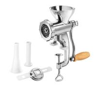 Metaltex Meat Grinder, Aluminium, Silber, 10 x 14 x 26.5 cm , Pack of 1
