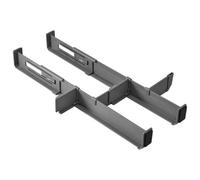 Metaltex Multi-Fit Drawer Organiser - Grey