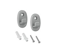 Metaltex "Onda Hook, Silver, 2-Piece