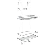 Metaltex "Onda Shelf, Silver, 26 x 20 x 58 cm