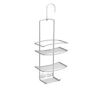 Metaltex "Onda Shower Shelf, Silver, 18 x 11 x 48 cm