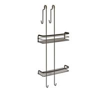 Metaltex Origin Luxy Shower Butler Hanging Bathroom Organizer