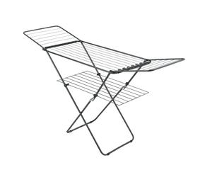 Metaltex Panarea - Heavy-Duty Wing Laundry Dryer - Clothes Horse with Rust-Proof Coating - Foldable Clothes Drying Rack - Indoor/Outdoor Clothes Airer, 26m Drying Space, 180 x 55 x 100 cm
