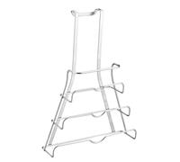 Metaltex Pot lid holder Galileo, Metal, Silver, 350614