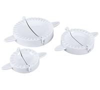 Metaltex Ravioli Presses, White, Set of 3, 9 cm Diameter-12/15.5 cm