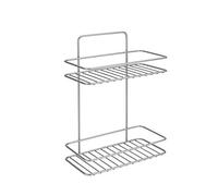 Metaltex "Reflex Shelf, Silver, 26 x 13 x 35 cm