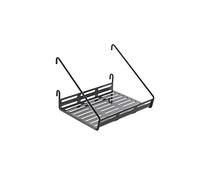 Metaltex Shelf for Wall Grille, Black, 18 x 15 x 12 cm