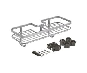Metaltex Shower Shelf for Shower Rail Origin LUXY, Suitable for 18-25 cm