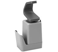 Metaltex Soap Dispenser, ABS Plastic, Grey, 11 x 8 x 22 cm