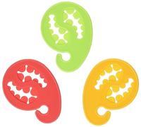 Metaltex Sock Holder - Sock Hanger, Holder for Socks, 12 pcs, Multi-Colour, 7.5 x 5.5 cm